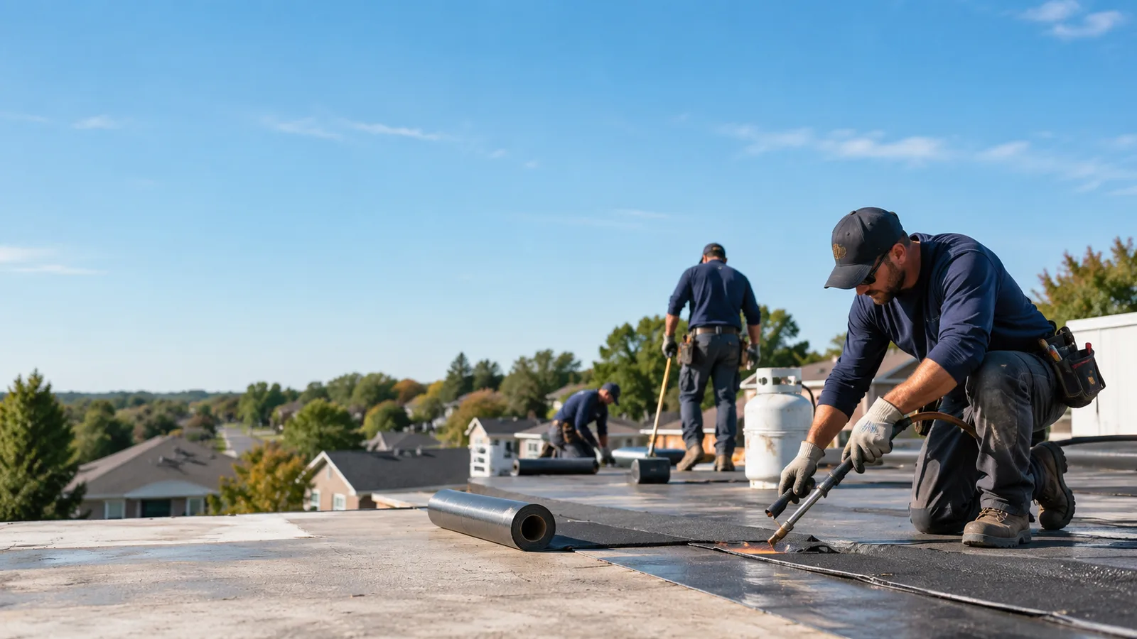 Flat Roof Leak Repair providers in Alborn, MN